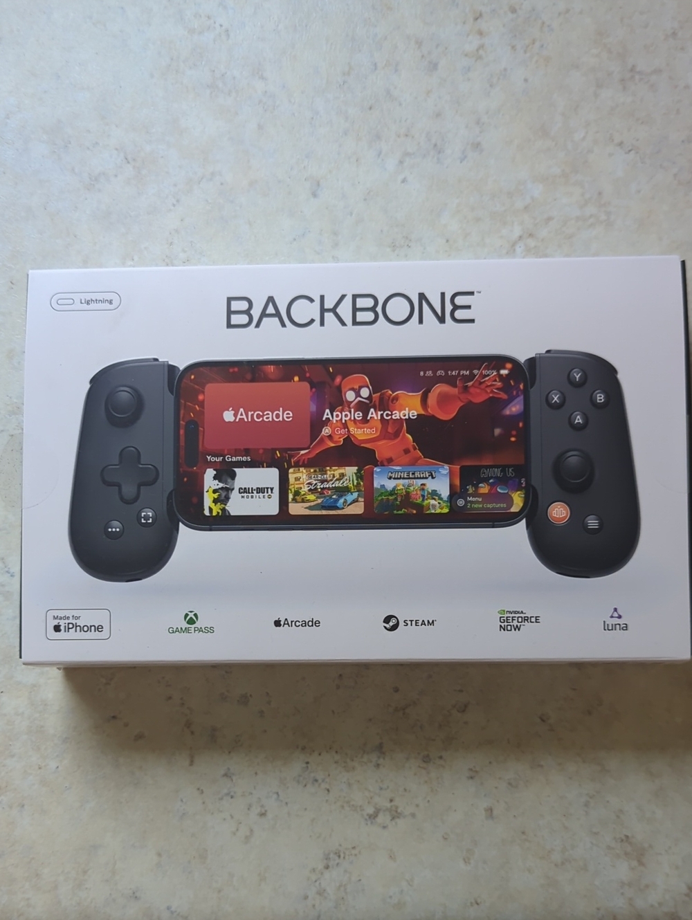 Backbone Mobile Gaming Controller - Black For iPhone